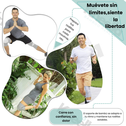 Kneella™ Rodillera de Bambú - (individual)